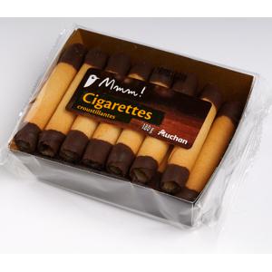 Cigarettes au chocolat